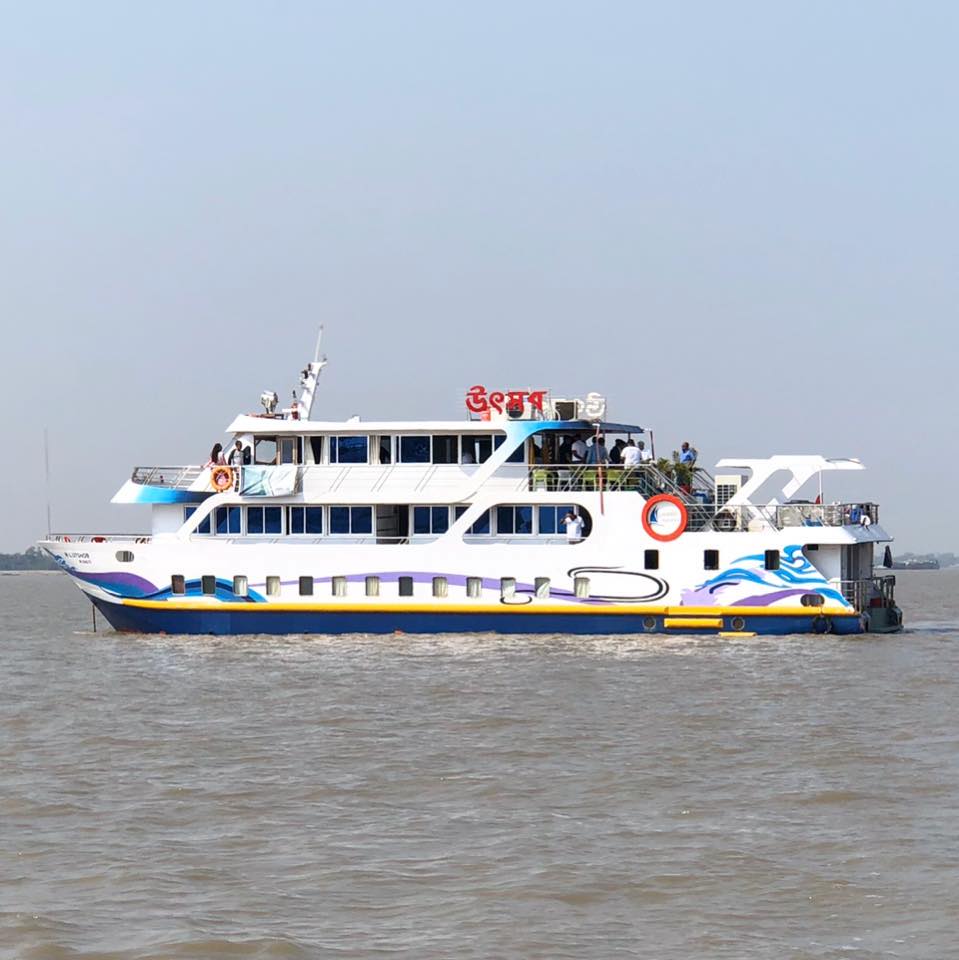 M.V. Utshab Cruise – [Luxury AC Tourist Ship in Sundarban]